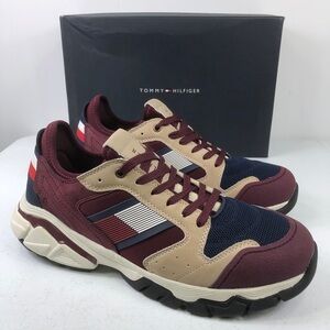 TOMMY Hilfiger Torque Sneakers Dark Red Shoes